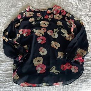 Cabi floral blouse